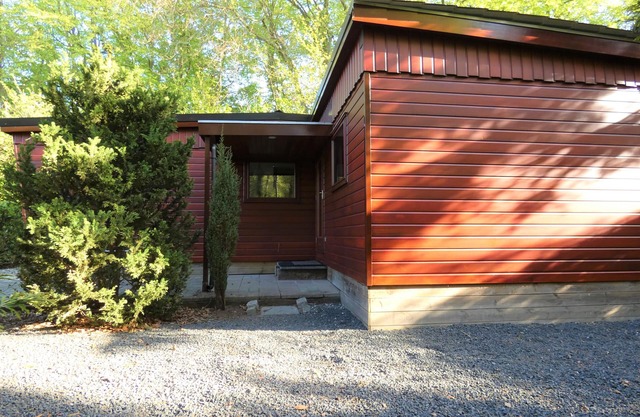 Grote houten chalet te huur