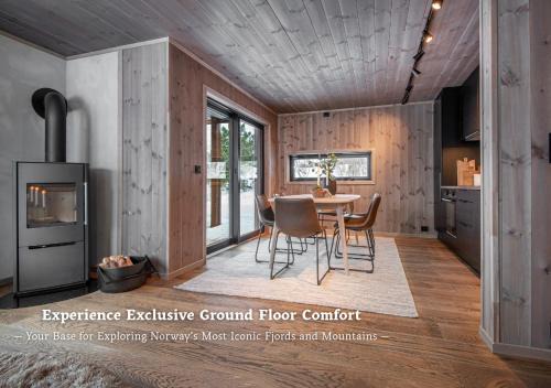 Ground Floor Exclusive Apartment with Sauna - Near Geiranger and the Norwegian Fjords