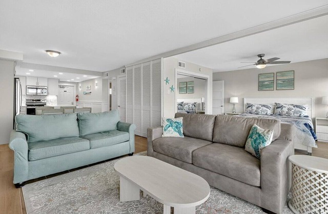 Gulfstream Condos Unit 504 | Pool, Hot Tub & BBQ Areas | Private Balcony