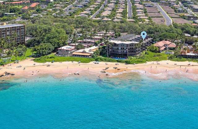 Hale Hui Kai 208 - Ocean View Luxury Condo on the best beach on Maui, Split AC!