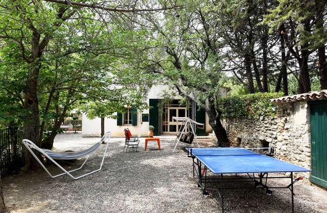happiness and quietness in an old farm in provence