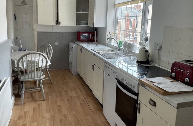 Harthaven. Three bedroomed flat, opposite Rugby Club.
