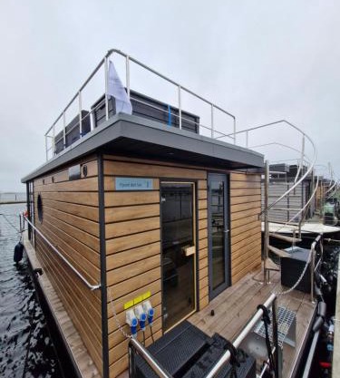 Hausboot Fjord del Sol Solarboot mit Biosauna in Wendtorf