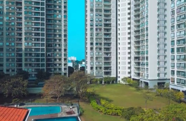 Havelock City Chic 2-bedroom apartment with AC, WiFi in charming Colombo