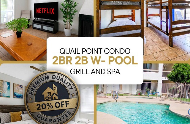 Heart of Old Town | 2BR w/Pool, Grill & Patio