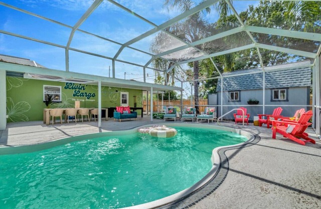 Heated Pool at Breezy Pineapple