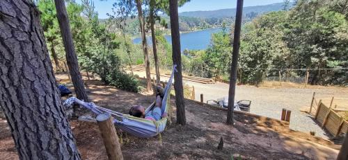 Hermosa cabaña con vista al lago Vichuquén