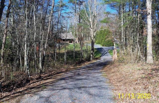 Hide Away Log Cabin nestled in a serene setting in Beautiful Bath County, Va.