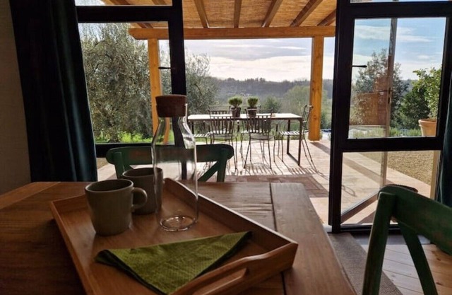 Hilly landscape and relax