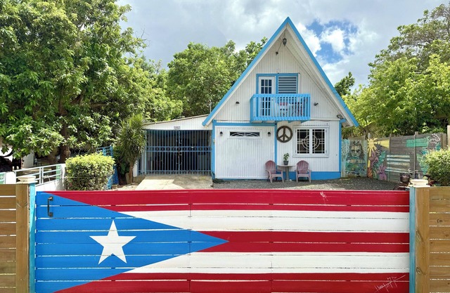 Hippie Chalet PR – A Boho Retreat Near Piñones State Forest & Piñones beaches!