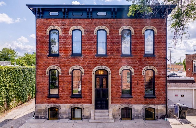 Historic Landmark building in Cleveland's Superior Arts district.