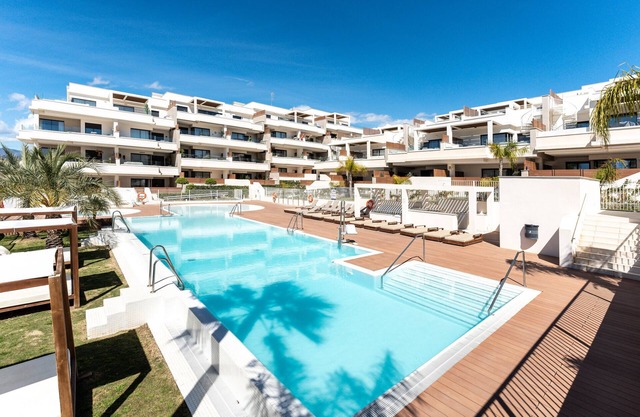 Holiday Apartment "218 La Cala De Mijas Lotus Jardinana" with Sea Views