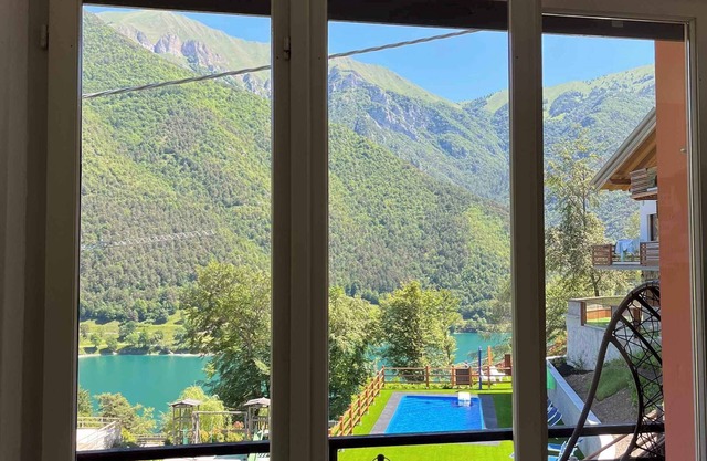 Holiday apartment with an outdoor pool