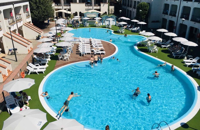 Holiday apartment with outdoor pool