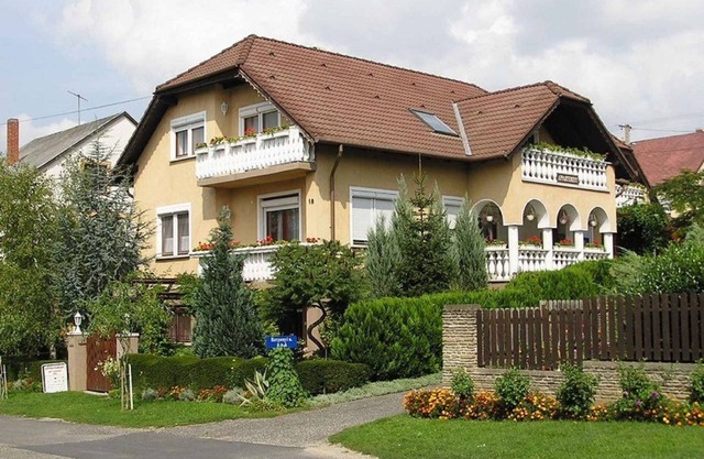 Holiday home with balcony and air conditioning