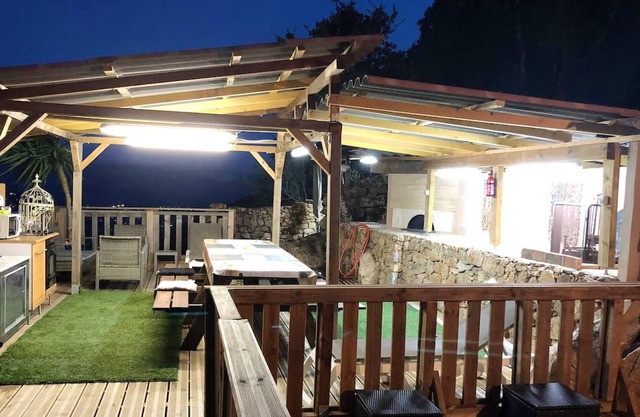 Homerez - Chalet for 5 ppl. with swimming-pool, sea view and terrace at Olmeto