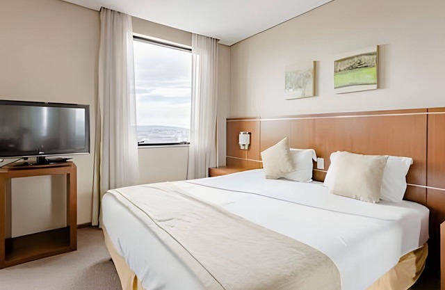 Hospedez - Flat with pool, gym ap1303