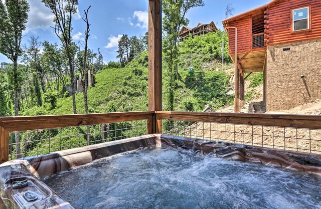 Hot Tub, Game Room, Decks: Cabin in Gatlinburg