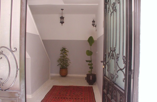 House in a public building