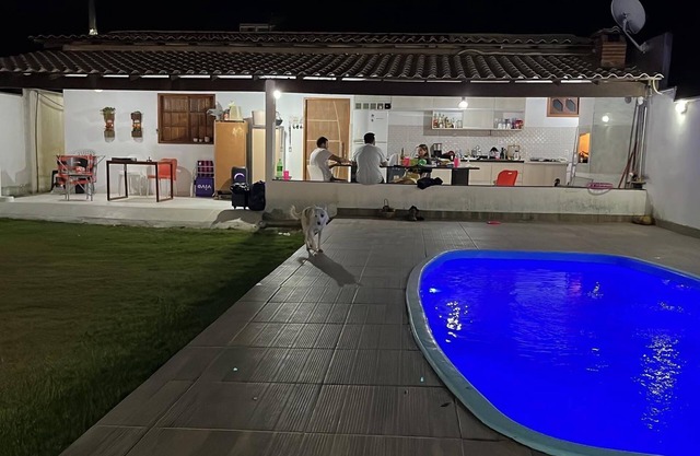 House in Praia Grande, 4 bedrooms all with en-suite bathrooms and air conditioning