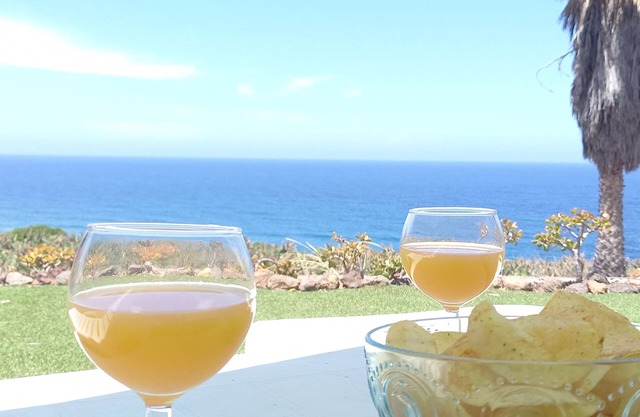 House overlooking the ocean. Las Brujas "B
