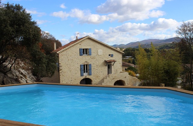 House with pool and spa