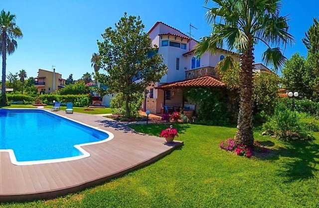 house with private garden