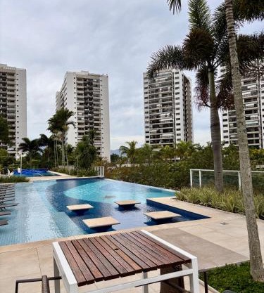 Ilha Pura-Flat completo próximo ao Rio Centro e Arenas-Barra da Tijuca