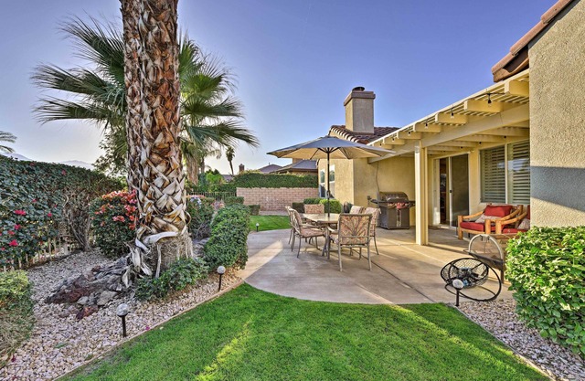 Indian Palms Resort Home w/Yard & Community Perks