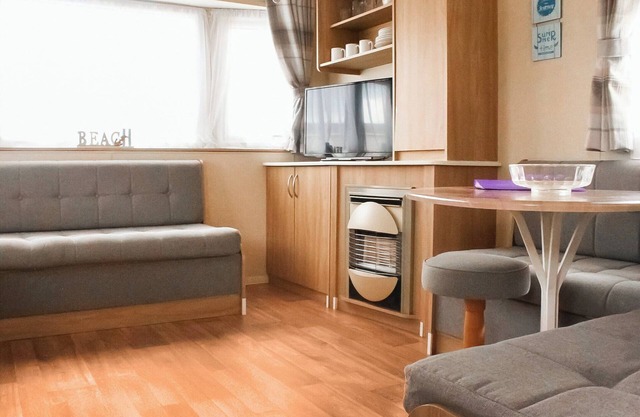Introducing the ABI Vista, a 2-bedroom caravan designed to accommodate up to 6 guests.