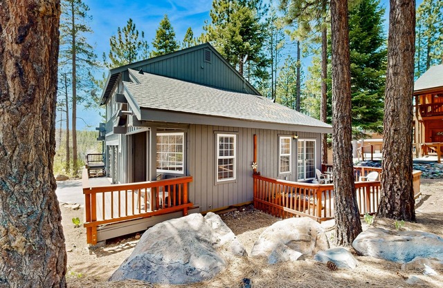 Inviting home with hot tub, indoor pool & sauna access & deck