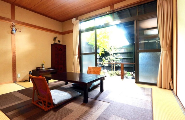Japanesestyle room with openair bath HalfBoard/Yufu Ōita