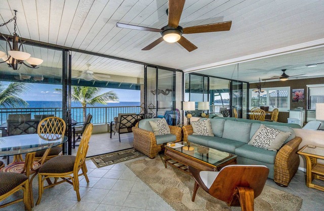 Kona Reef #D31 | Lanai w/Coastal Views