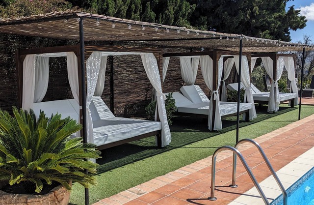 La Cañota Suite King Room Adults Only, living room, bedroom, kitchen and bathroom