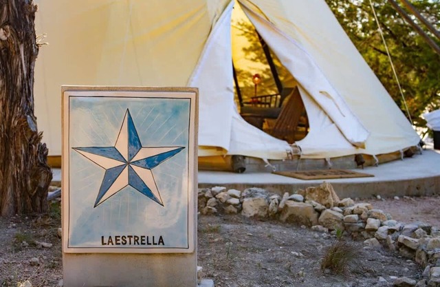 La Estrella | Hill Country Tipi + Pet Friendly