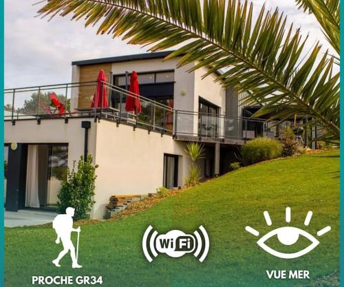 La maison du Portzic - vue mer - wifi