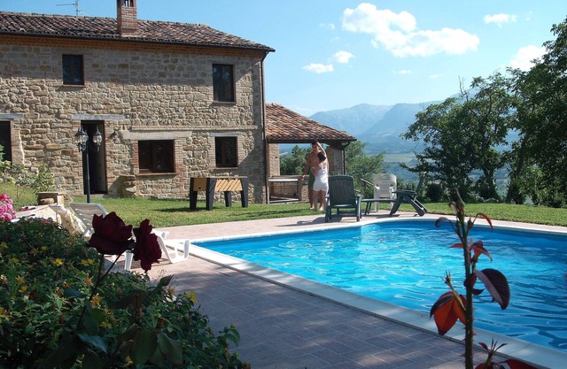 La pieve country house, villa, pool, relax, dreams house, sibillini, playground