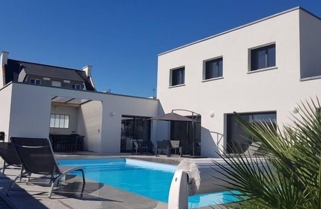La Roskoker - Villa 4 chambres et piscine privée proche plage - Roscoff