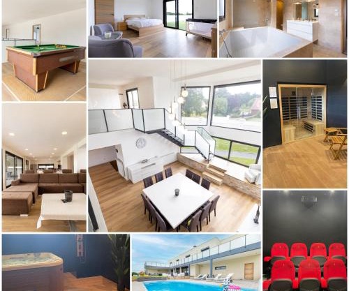 La Villa Nibelle - Piscine SPA & Cinéma