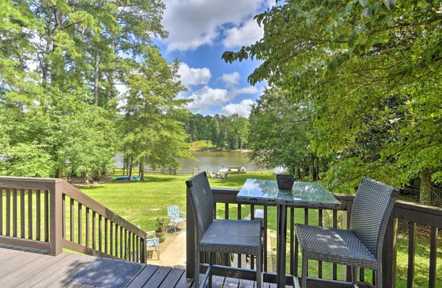 Lake and Golf Retreat with Dock and 2 Luxury Decks!