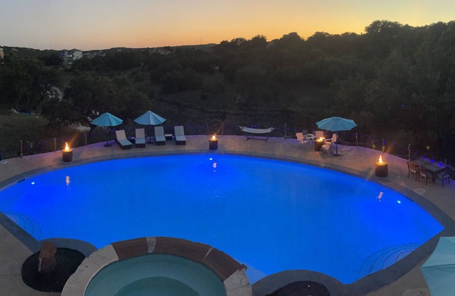 Lake House with pool and hot tub movie theater and so much more!