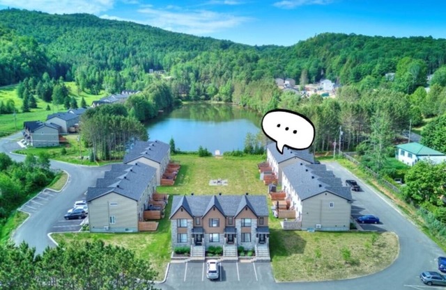 Lake Thibault Edge House Long term rental Mont Tremblant Ski Skate Golf