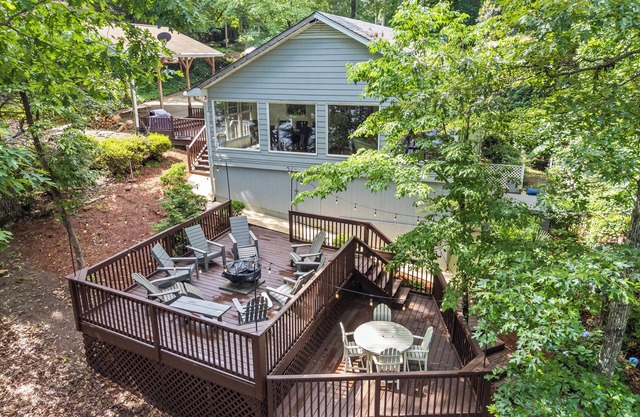 Lakefront with Dock and Hot Tub!