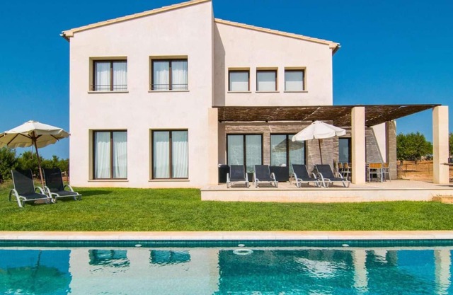 Large pool and great views