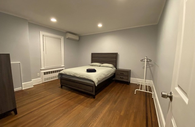 Large private room with work desk and new furniture