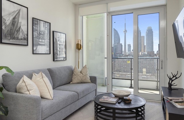 Large two bedroom condo with CN tower view!