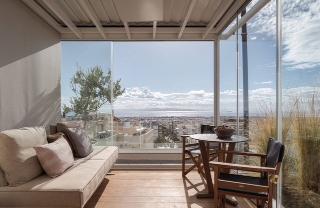 Lavish Athens Penthouse | Skyview Retreat | 1 Bedroom | Private Roof Deck &.