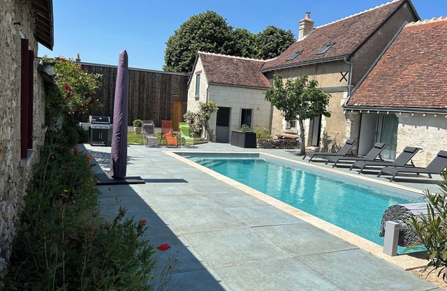Le Clos des Buis 2, 6 Personnes, Climatisation, Piscine, Entre Tours et Amboise