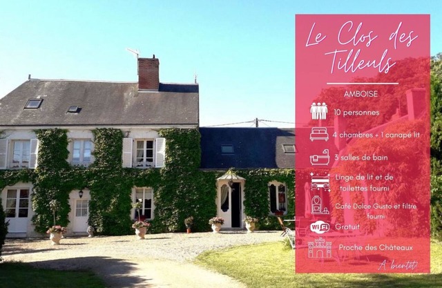 Le Clos des Tilleuls - Gite 10 people