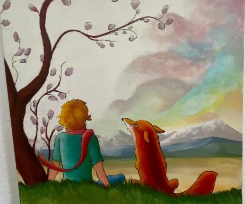 Le Petit Prince et la Rose